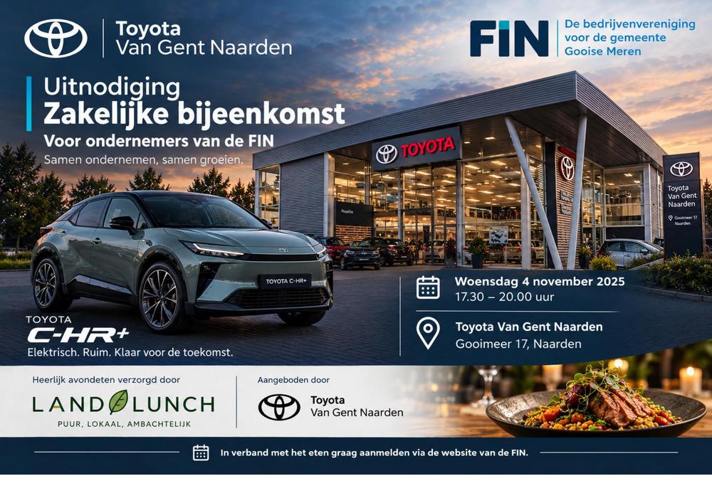 FIN ledenbijeenkomst en netwerkborrel
